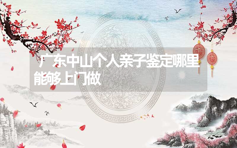 湖南怀化个人亲子鉴定可以用什么